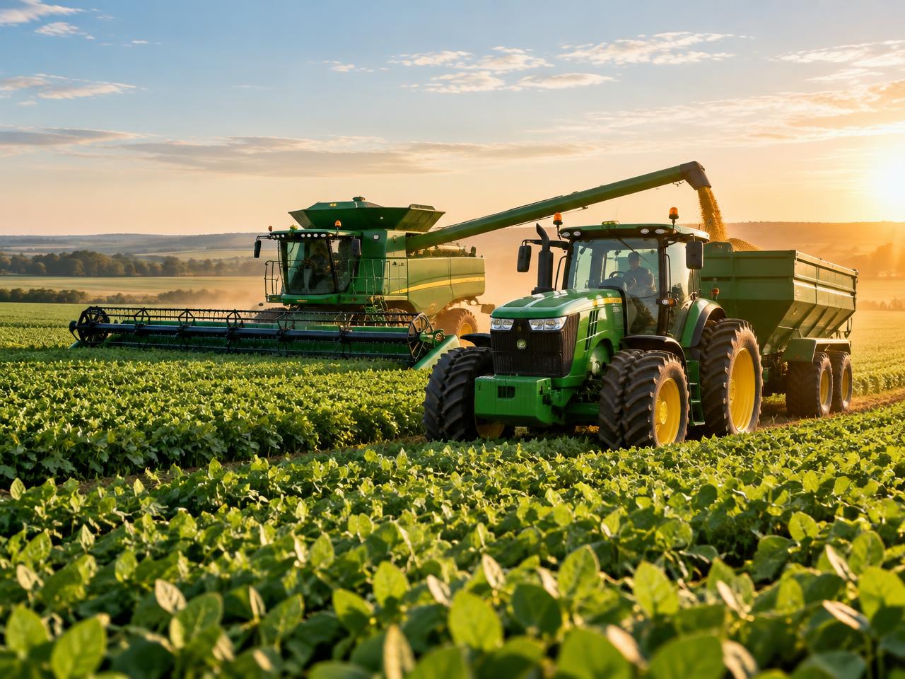 Consórcio de máquinas agrícolas